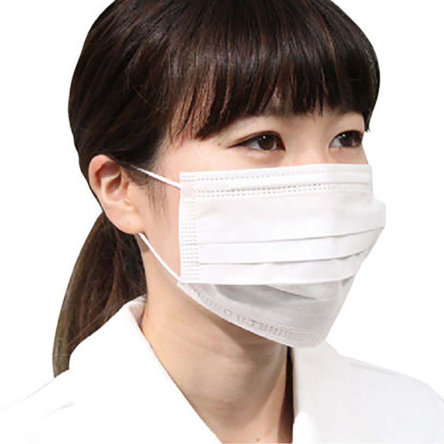 フィット使いきりマスク169 レギュラー 25-3453-00 ファーストレイト FR-169(50マイイリ)ホワイト