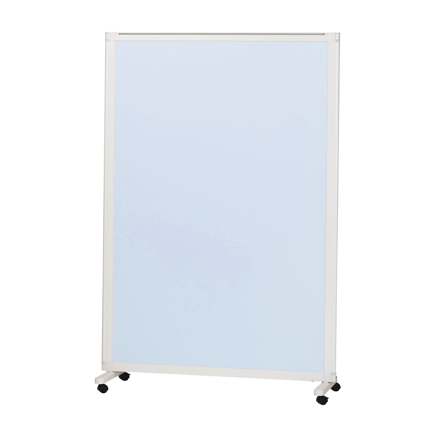 マツヨシキャスター付スクリーン(単体 衝立 24-8959-0202 スカイブルー MATSUYOSHI MY-N3582(90X180CM)