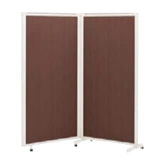 マツヨシ木目柄スクリーン(2連) 衝立 24-8961-0102 オーク MATSUYOSHI MY-N3591(180X180CM)