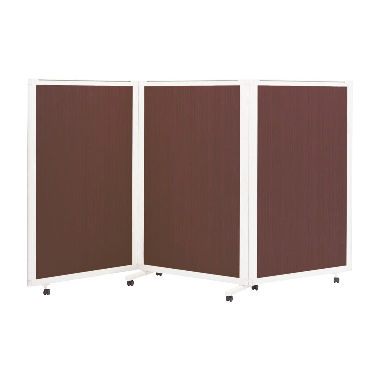 マツヨシ木目柄スクリーン(3連) 衝立 24-8961-0202 オーク MATSUYOSHI MY-N3592(270X150CM)