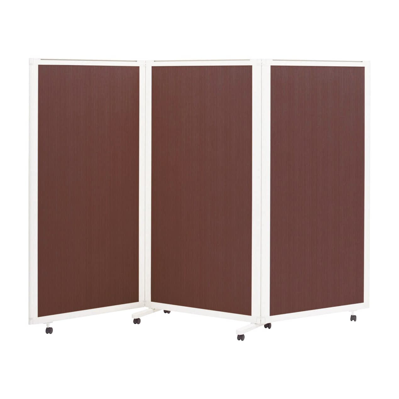 マツヨシ木目柄スクリーン(3連) 衝立 24-8961-0302 オーク MATSUYOSHI MY-N3593(270X180CM)