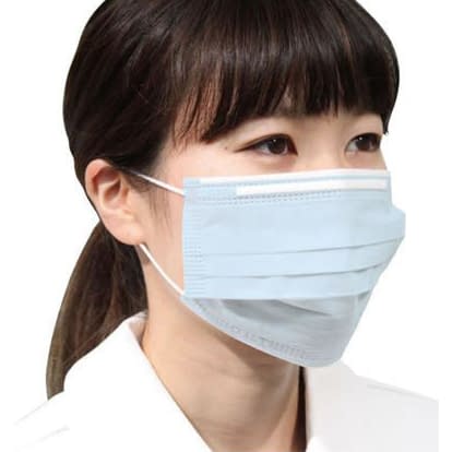 フィット使い切りマスク172 レギュラー 25-3453-01 ファーストレイト FR-172(50マイイリ)ブルー