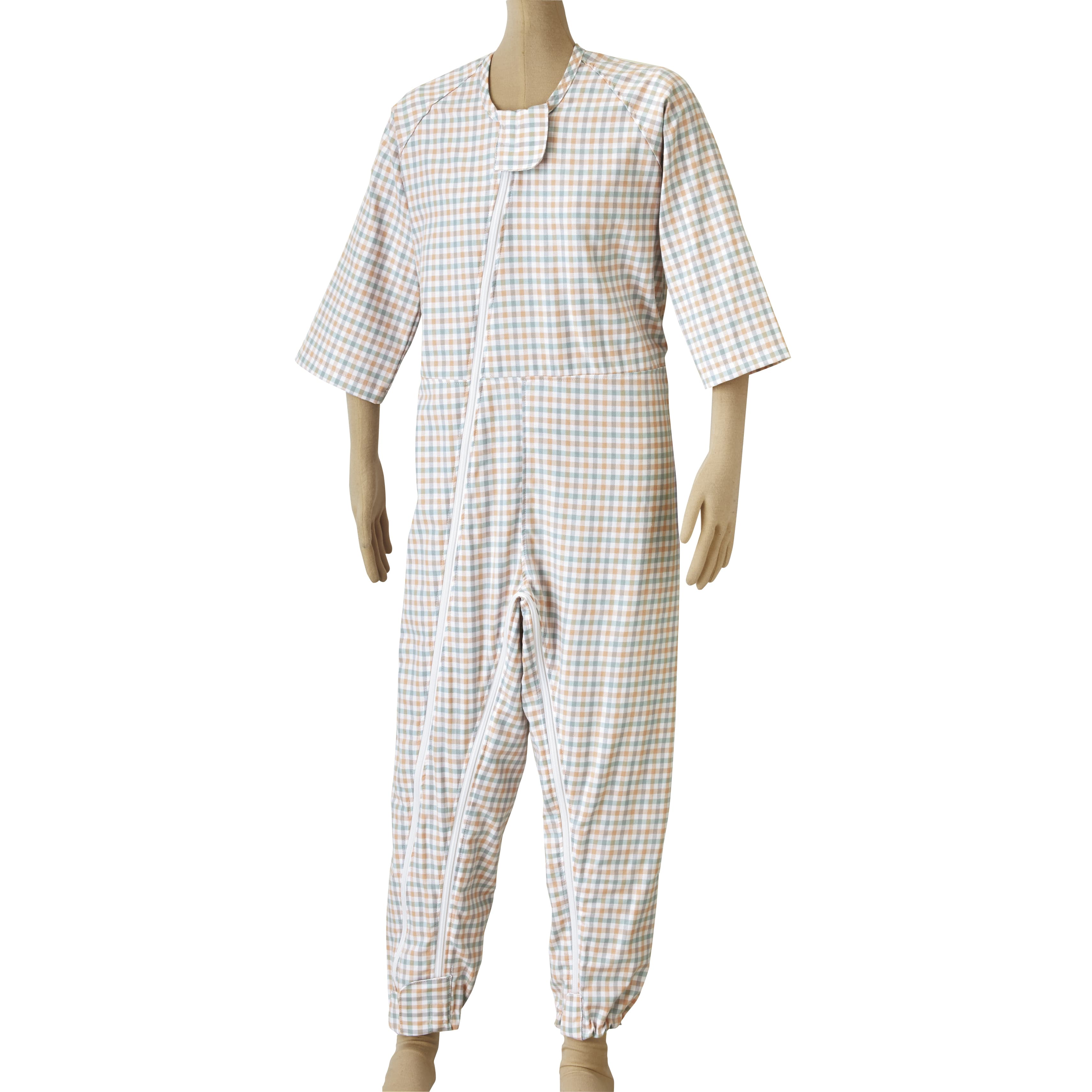 ツイルWファスナーII型 24-8843-0002 オレンジ 松本ナース産業 4100(S)ホックカバーツキ