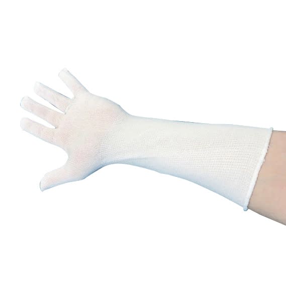 インナー手袋(全指ロングタイプ) NHG-11WHロング28(50ソウ)>NHG-11WHﾛﾝｸﾞ28(50ｿｳ)(24-8777-01)【旭化成アドバンス】(販売単位:10)