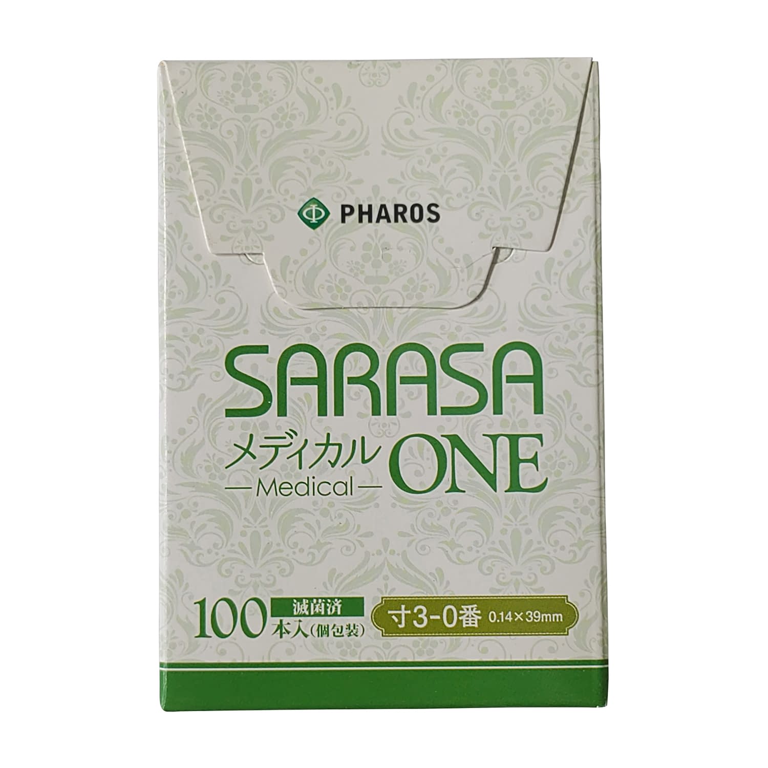 SARASAメディカルONE 寸3-0番 25-2067-03 ファロス 0(0.14MM)39MM(100ホン)