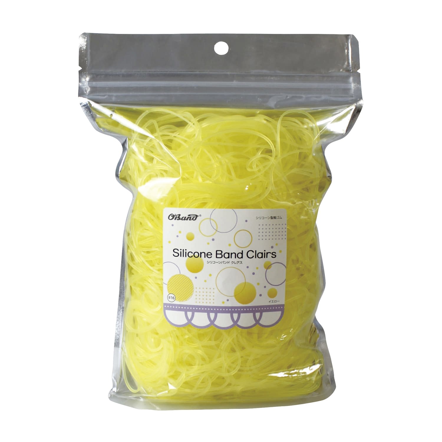 シリコーンバンド クレアス 24-8300-05 共和 GGS-300-YW(300G)イエロー
