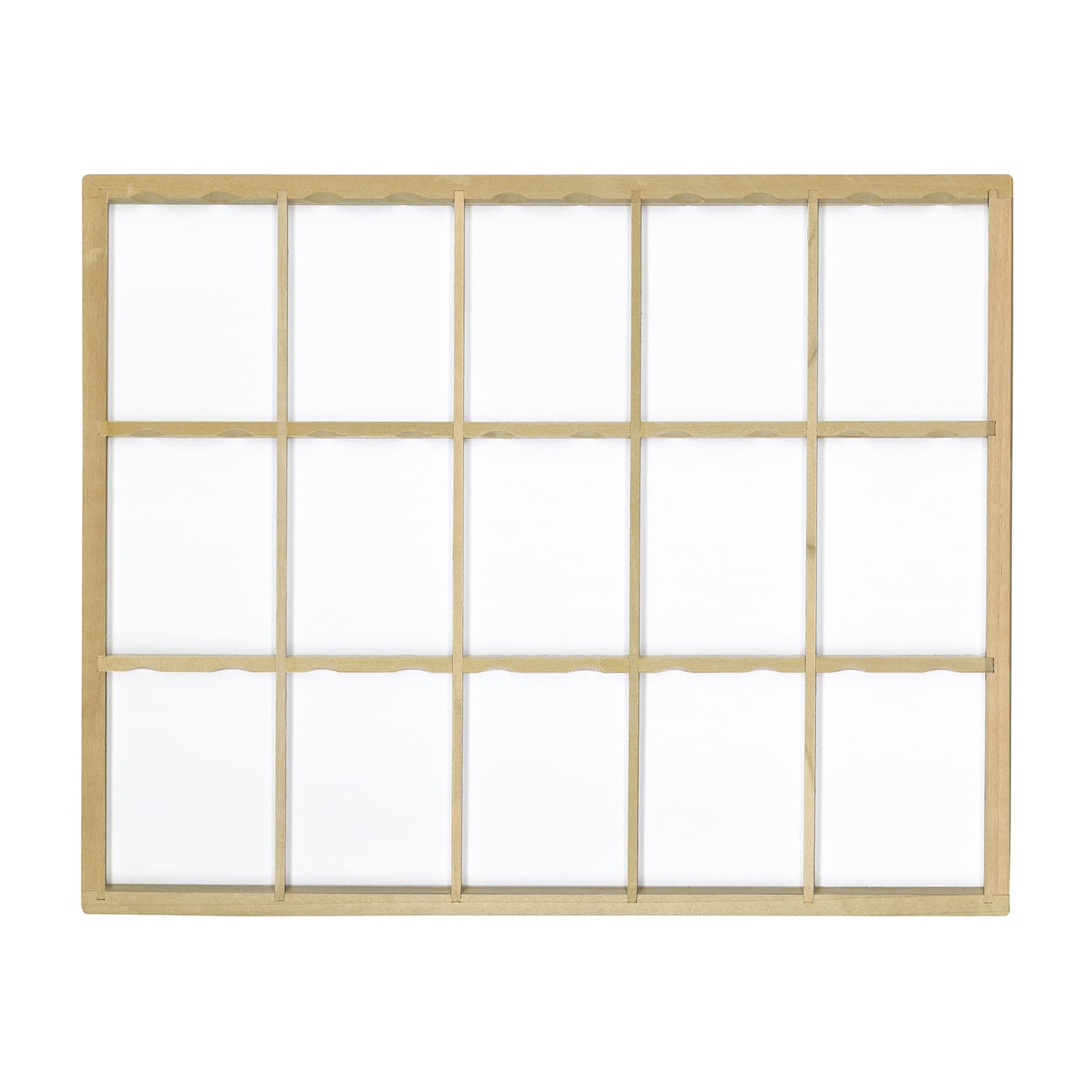 障子マッぺ(木製)30枚用(1本抜) 30枚用一本抜 24-9012-03 硝英製作所 40011(275X343X7)