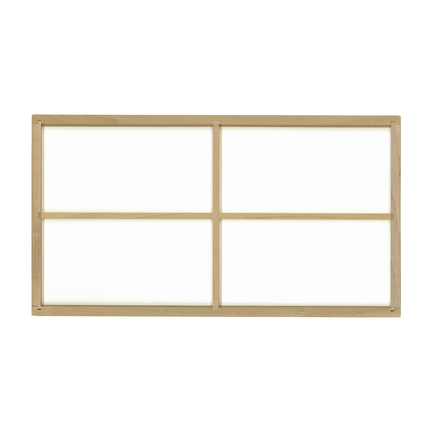 障子マッぺ(木製)田の字型 田の字型 24-9012-02 硝英製作所 40009(187X343)