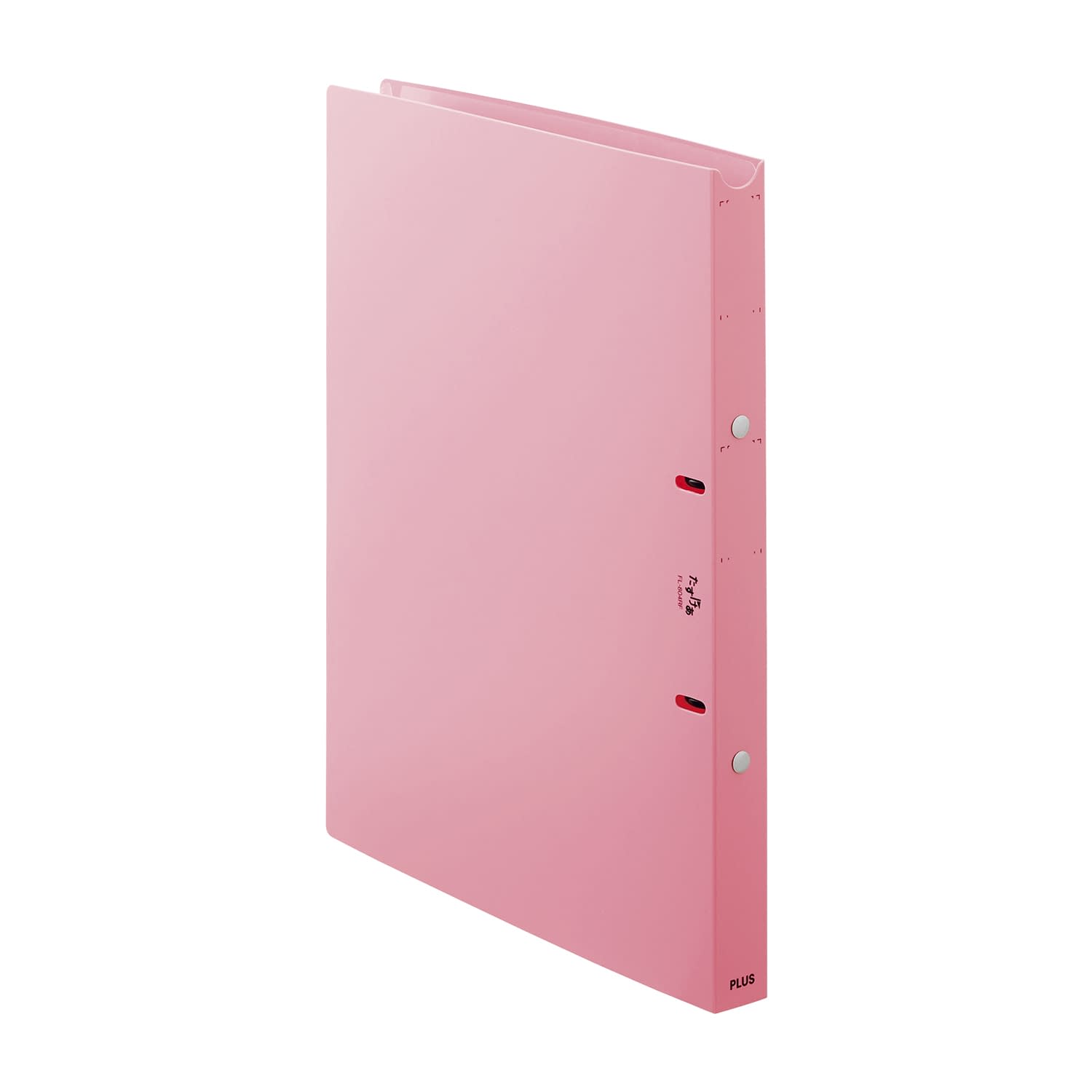 たすけあ利用者カルテリングファイル 24-8244-01 プラス FL-804RF(ピンク)24.5