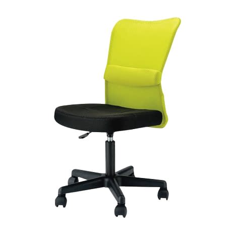 医療福祉施設向けメッシュバックチェア 24-8968-02 ニシキ工業 CMV-92-GR(グリーン)