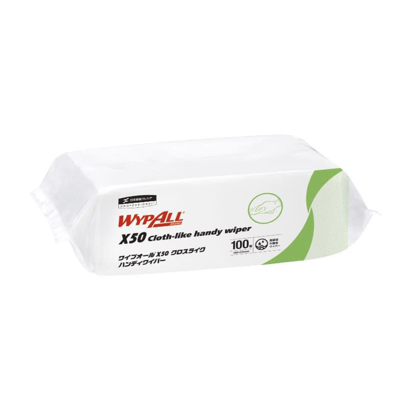 ワイプオールX50ハンディワイパー 不織布ワイパー 24-8826-00 ワイプオール 60525(100マイX16パック)