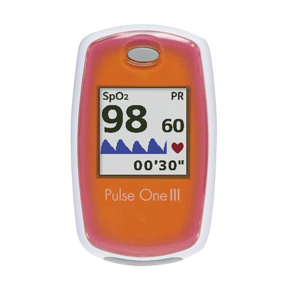 パルスオキシメータ パルスワンIII 24-9123-02 アイ・エム・アイ 16101030(マンゴーオレンジ)
