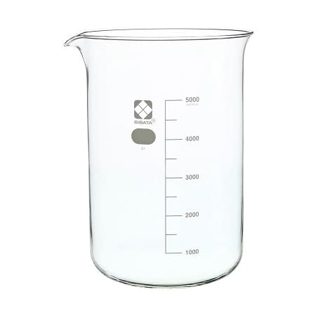ビーカー(目安目盛付) 24-9105-09 柴田科学 5L(010020-5000)