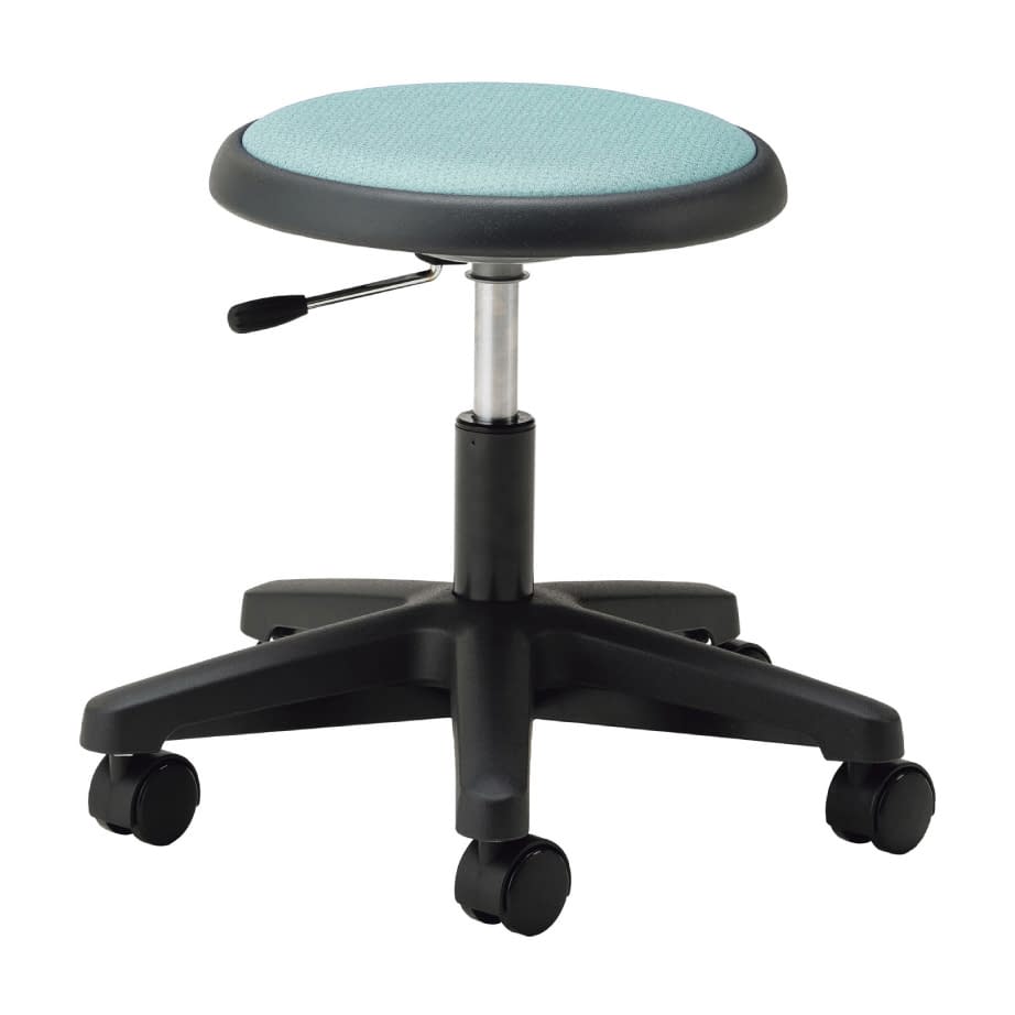 マツヨシ クランケチェア キャスタータイプ 診察椅子 24-9114-0002 グリーン MATSUYOSHI MY-N3530N(キャスタータイプ)