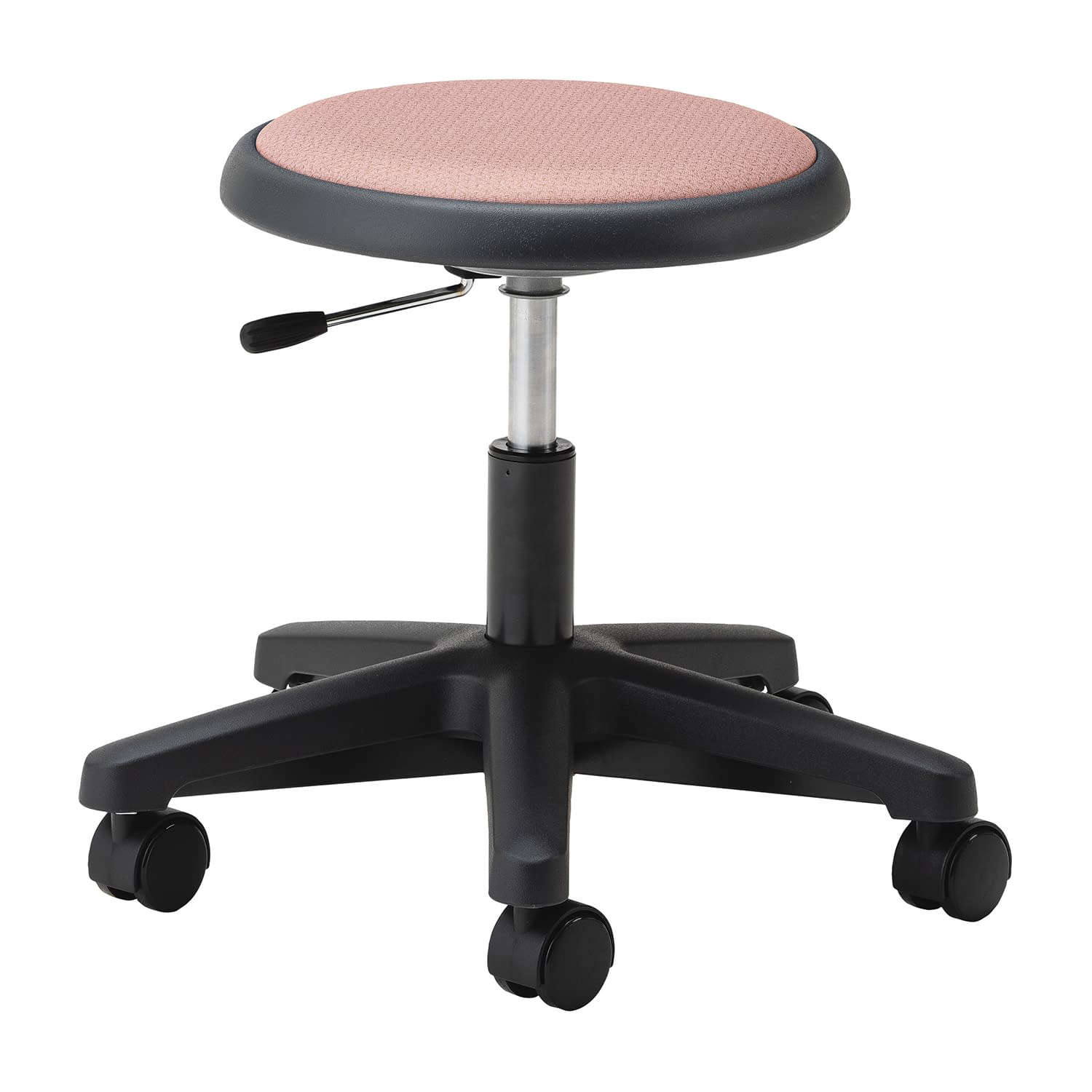 マツヨシ クランケチェア キャスタータイプ 診察椅子 24-9114-0004 ピンク MATSUYOSHI MY-N3530N(キャスタータイプ)