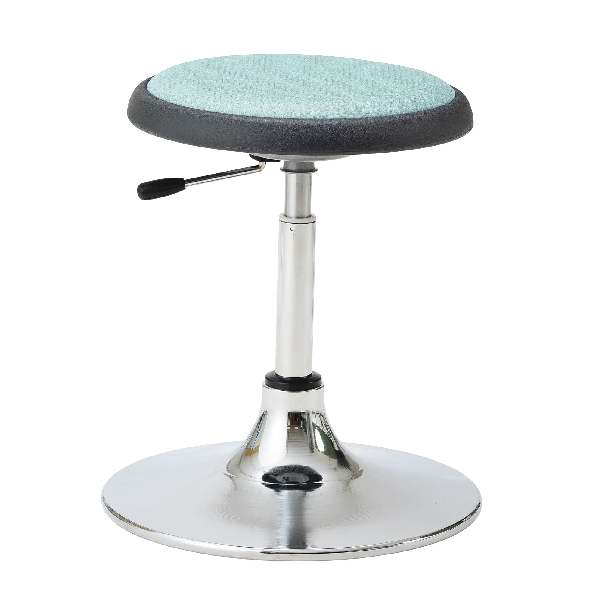 マツヨシ クランケチェア 円形ベース 診察椅子 24-9115-0002 グリーン MATSUYOSHI MY-N3540N