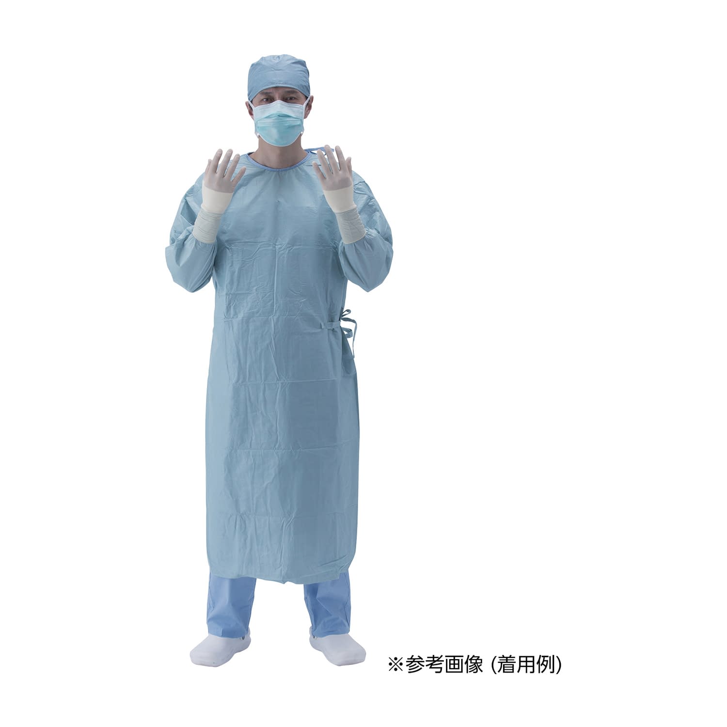 滅菌ガウンプロティガ レベル4(L) 24-9293-05 ホギメディカル MG-BVB-513(マスクツキ)30イ