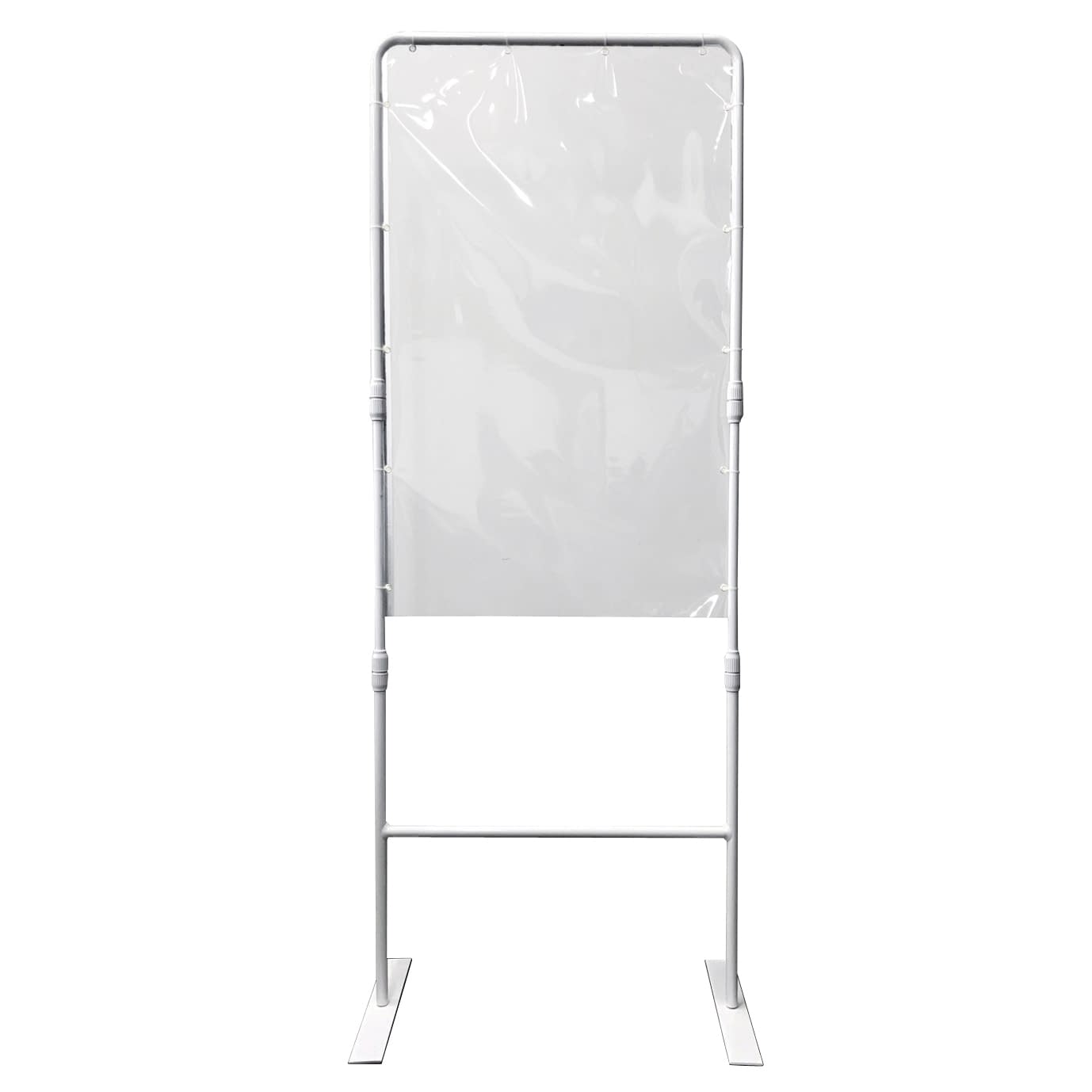 どこでもスクリーンU型(ホワイト) 飛沫感染防護スクリーン 25-2716-00 どこでもスクリーンU DSU-W(700-9011)