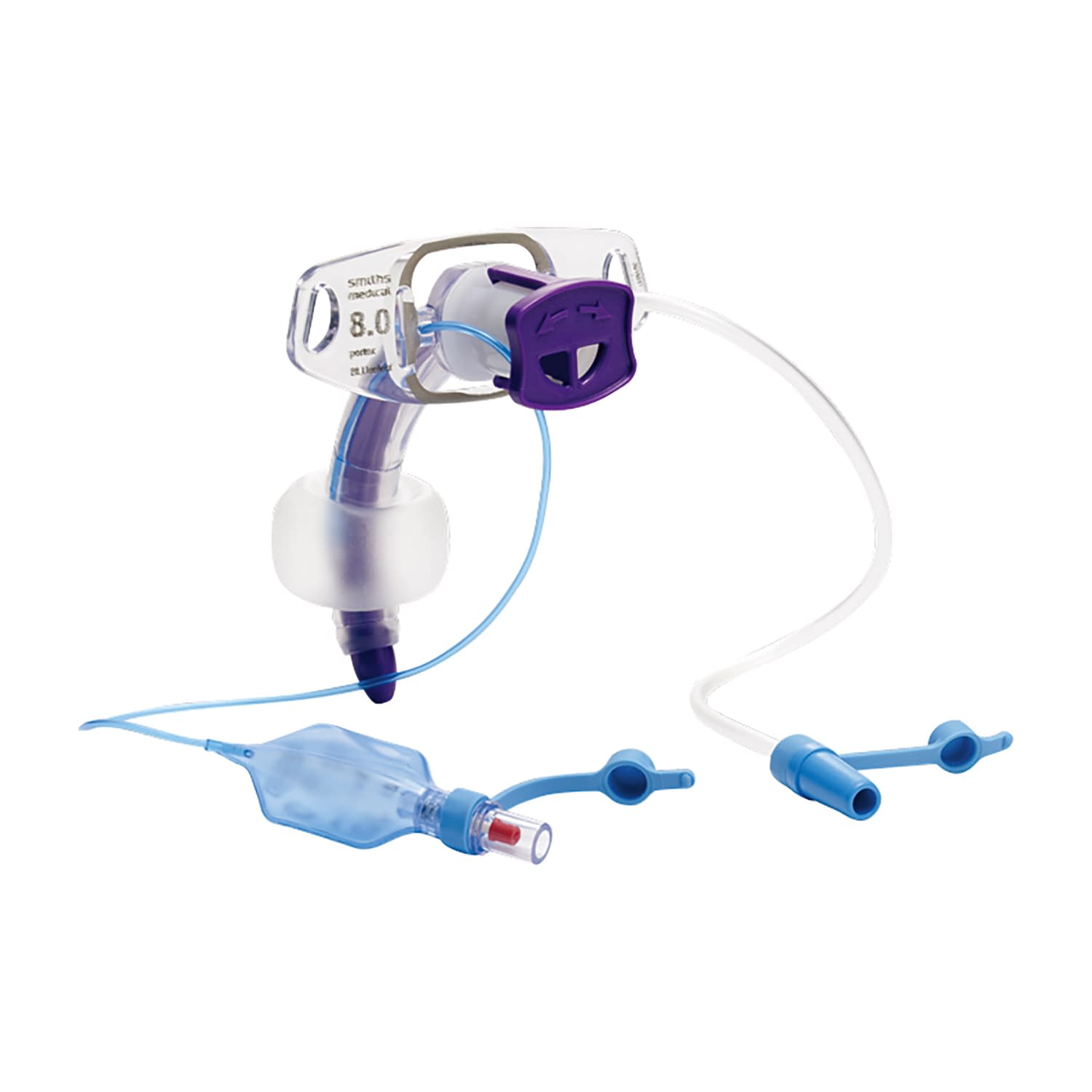 BLUセレクト気管切開チューブカフ付 吸引有り / カフ付 / 1重管 25