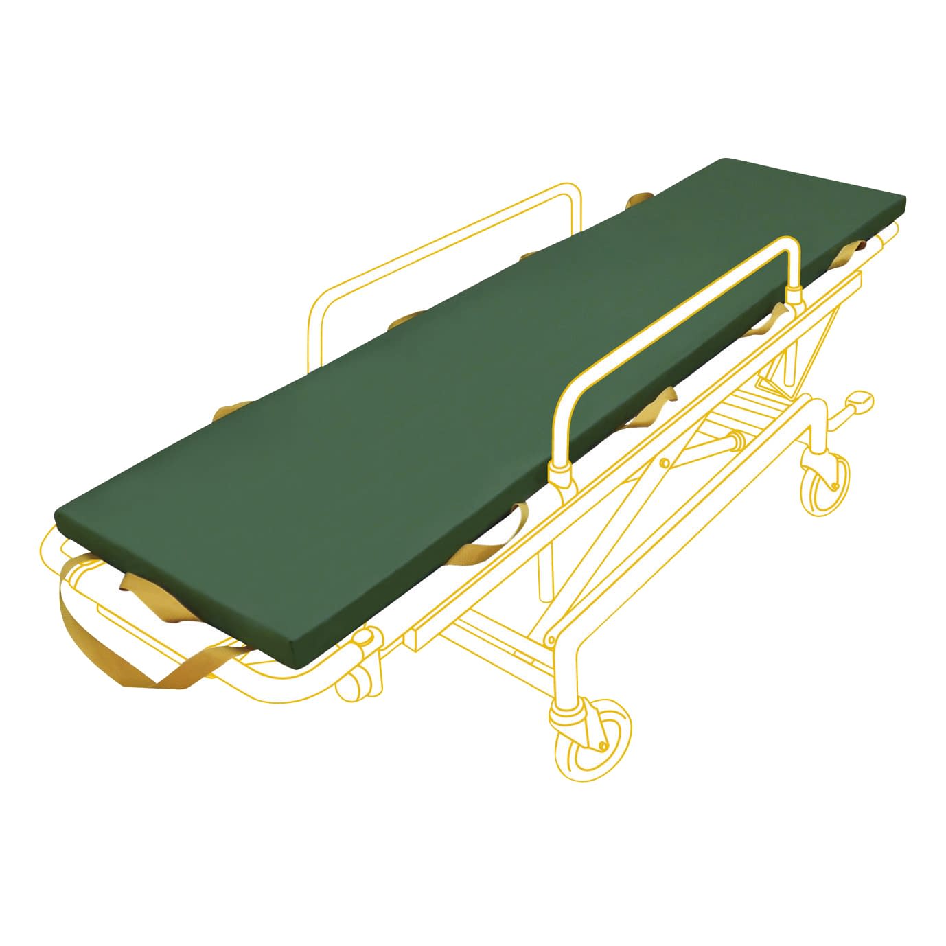 トランスポートマットレス 24-9056-00 ケアプロダクツ CTM-0501(190X50X4CM)