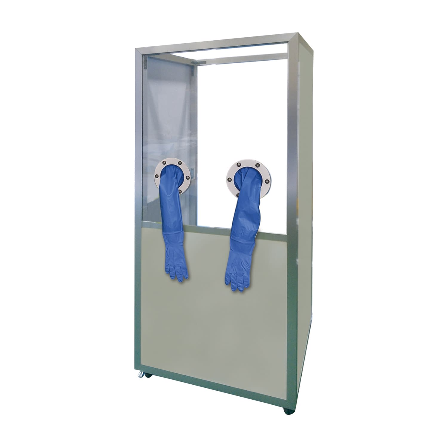 室内専用PCR検査ボックス 簡易検査ボックス 25-2648-00 協同工芸社 W800XD700XH1850MM