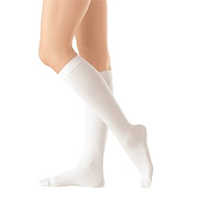 アンシルク・ビバナス(ハイソックス) 25-3591-00 アルケア 18303(S)ホワイト