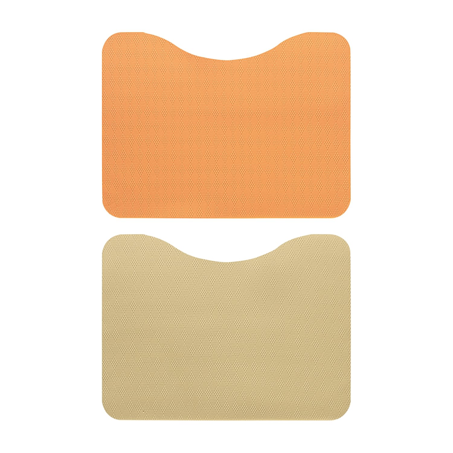 立ち上がりトイレマット 25-6720-00 サンコー AF-37(オレンジ)45X60CM