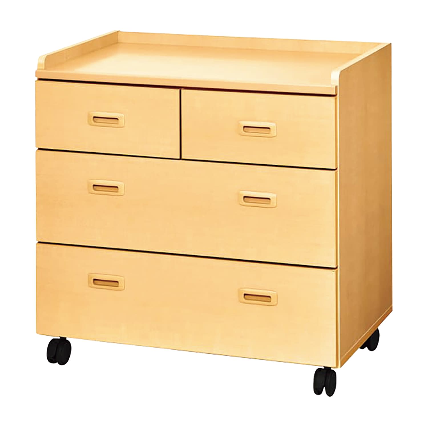 木製チェスト 25-5621-00 フヨー FWK-501H(ライトブラウン)