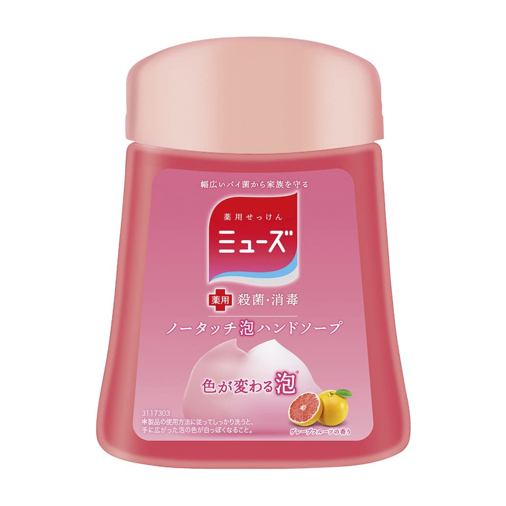 ミューズノータッチ付替ボトル 付替/ボトル 24-9656-02 レキットベンキーザー・ジャパン 250ML(グレープフルーツ)