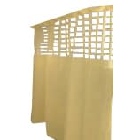 ディスポ防炎カーテンイージーメッシュ 24-9788-00 リリー 11350(クリームイエロー)