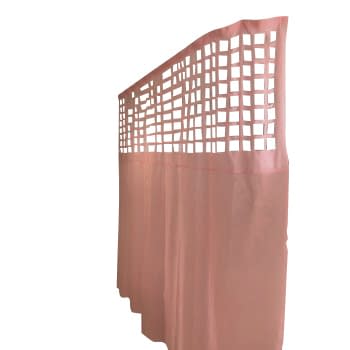 ディスポ防炎カーテンイージーメッシュ 24-9788-01 リリー 11351(ピンク)