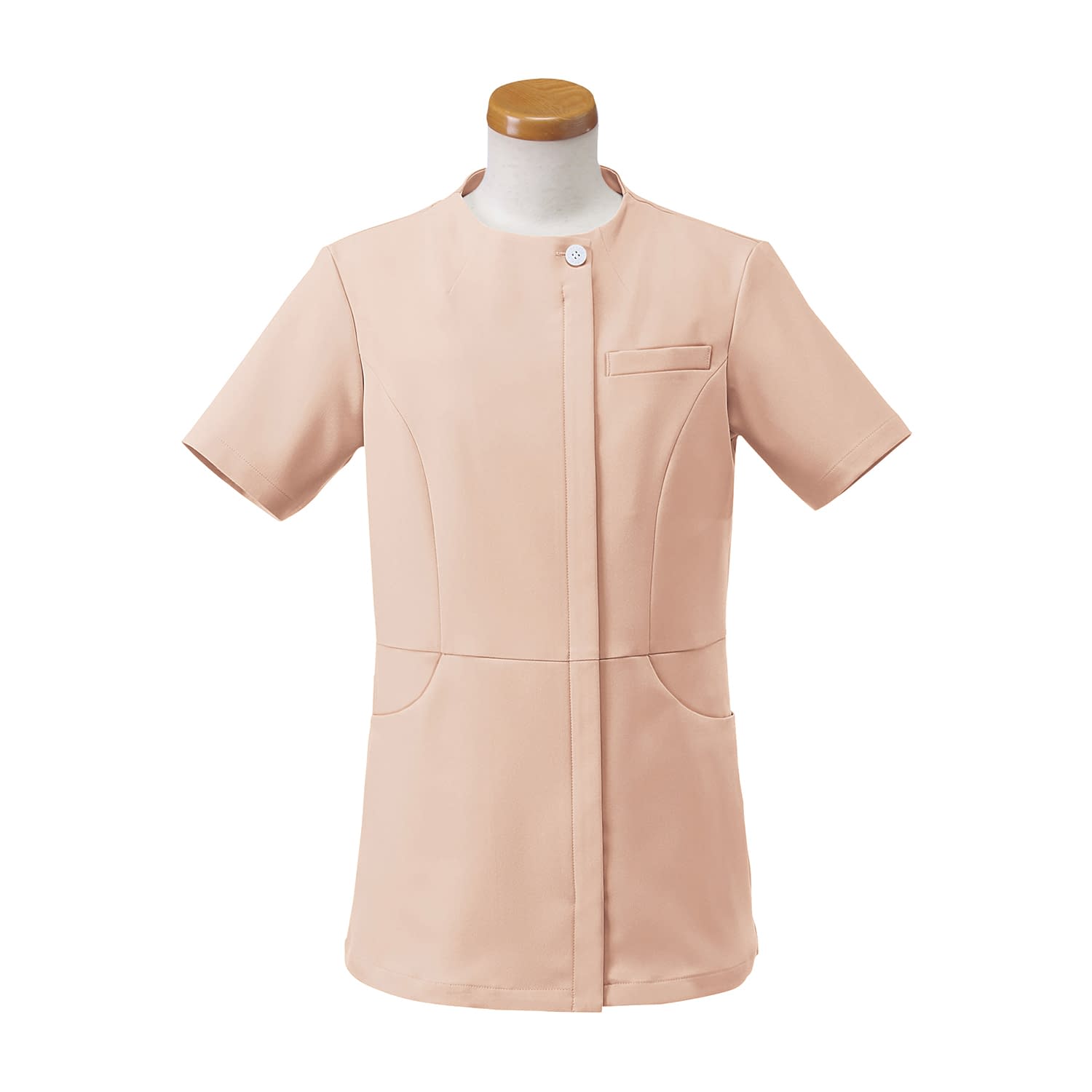 レディスナースジャケット 診察衣 25-2426-0205 3L リゼルヴァ R8141(ピンク)