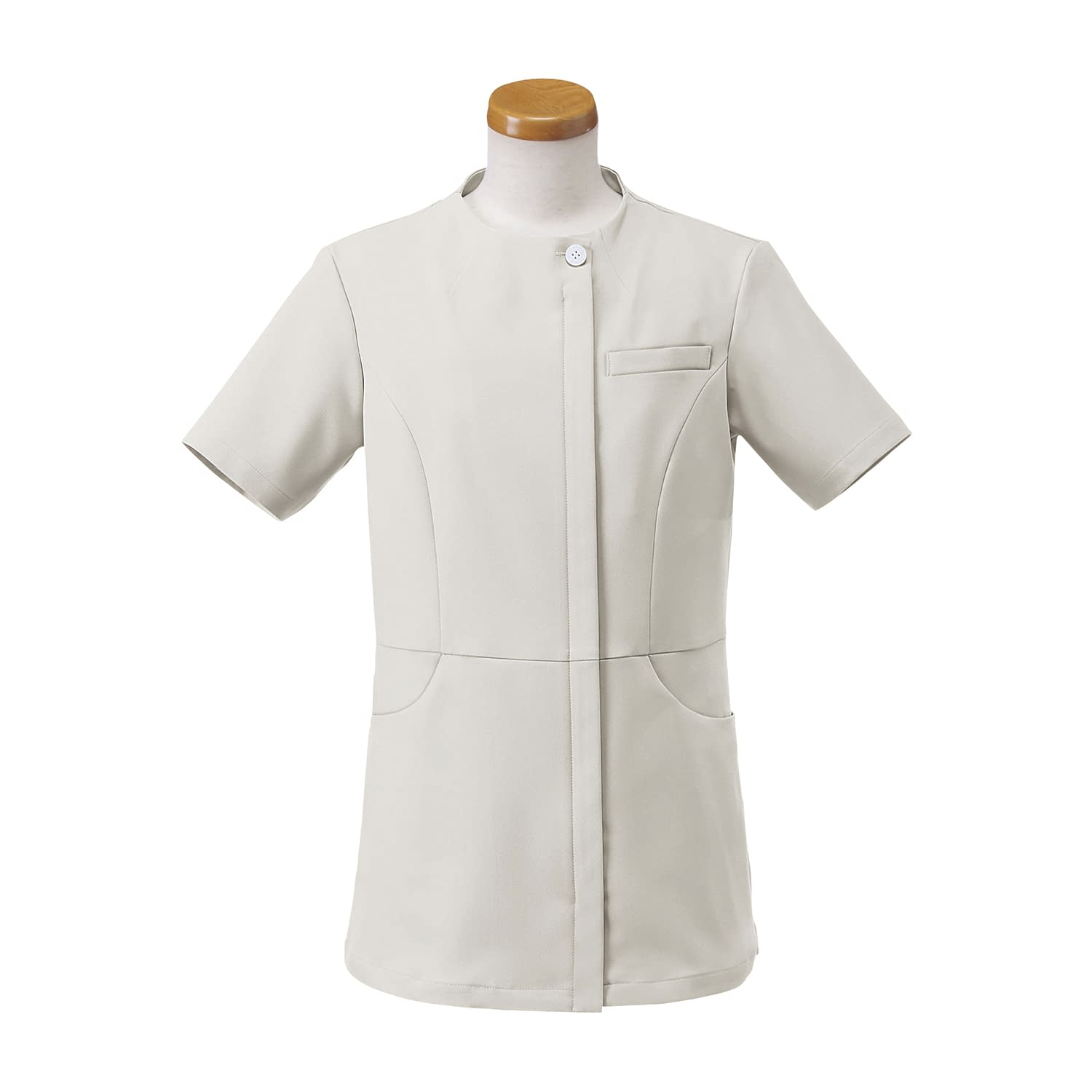 レディスナースジャケット 診察衣 25-2426-0304 LL リゼルヴァ R8141(グレージュ)