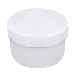UG軟膏壷 軟膏容器 25-3658-0001 蓋：白 軟膏容器 3-58(80ML)75イリ