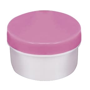 UG軟膏壷 軟膏容器 25-3658-0005 蓋：ピンク 軟膏容器 3-58(80ML)75イリ