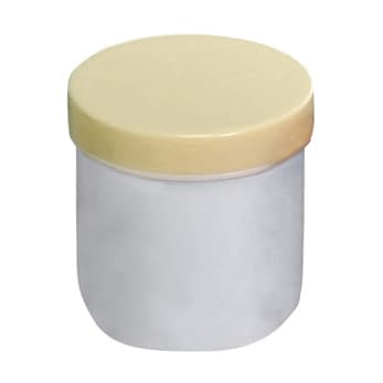 UG軟膏壷 軟膏容器 25-3659-0004 蓋:クリーム 軟膏容器 3-56(125ML)50イリ