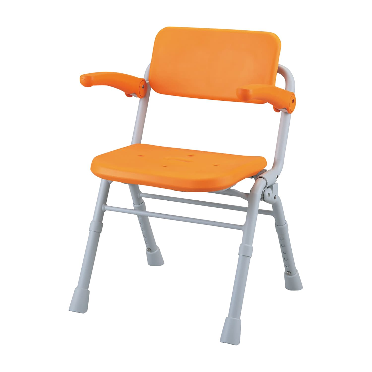 シャワーチェア(Air)ミドルSP 25-4580-02 ユクリアAir PN-L41831D(オレンジ)