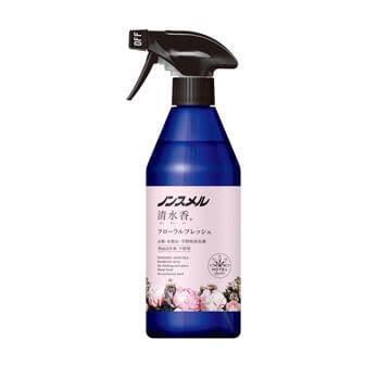 ノンスメル清水香(本体) フローラルフレッシュの香り 25-2573-02 白元アース 13965(400ML)フローラルフレッ