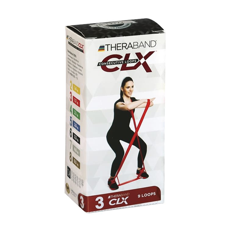 セラバンドCLX赤色(中弱) 中弱 25-2906-01 Hygenic TB-12772(1.5M)