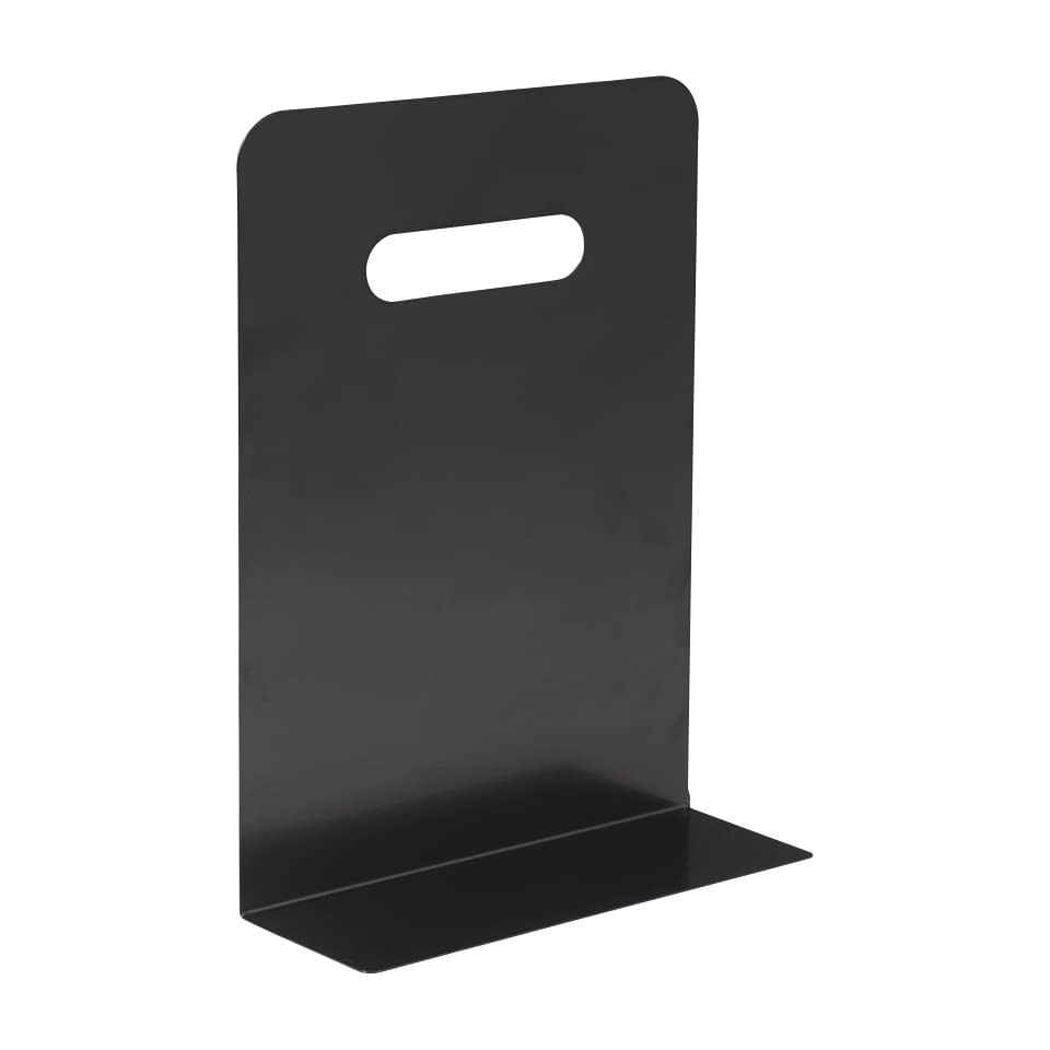 ブックエンド(ハイタイプ) 25-3039-01 LIHITLAB. A7351-24(クロ)マグネットツキ