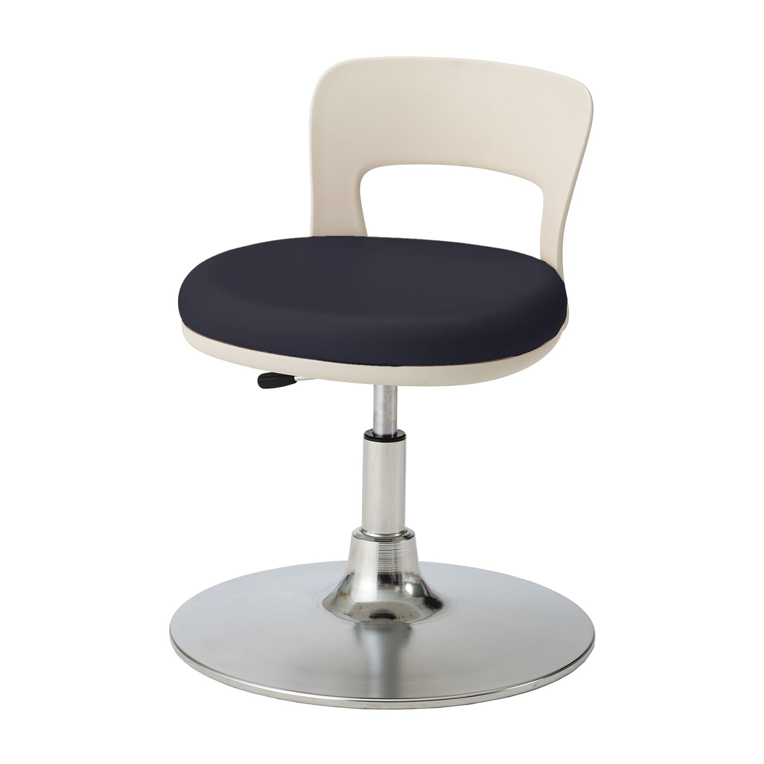 マツヨシクランケチェア(背付)ワイド 診察椅子 25-3018-0001 ブラック MATSUYOSHI MY-N3270R