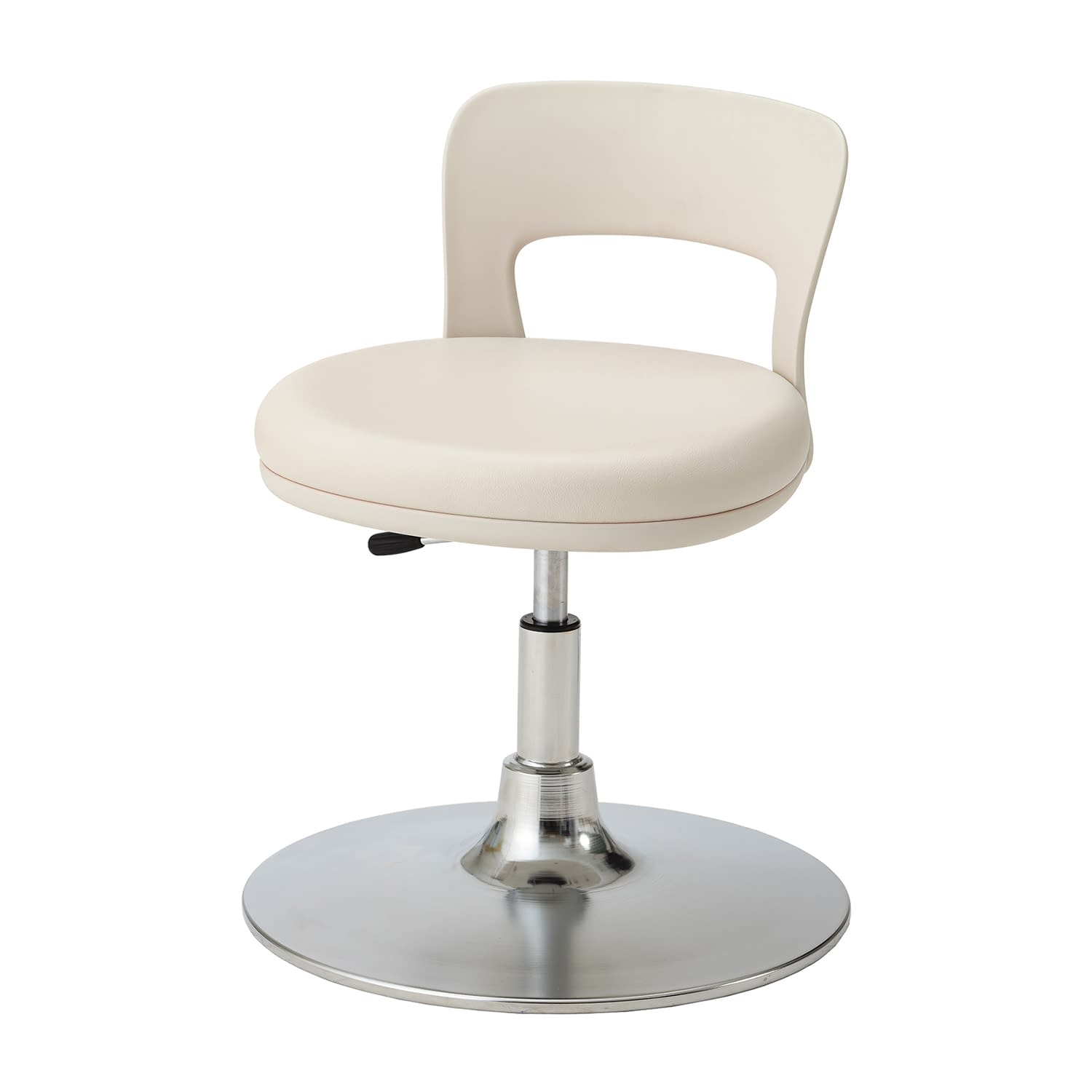 マツヨシクランケチェア(背付)ワイド 診察椅子 25-3018-0006 クリームイエロー MATSUYOSHI MY-N3270R