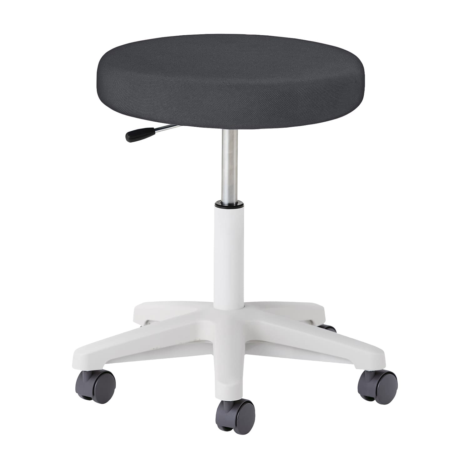 マツヨシ ナースチェア(背なし) 背なし 丸椅子 25-2566-0101 ブラック MATSUYOSHI MY-N3245R