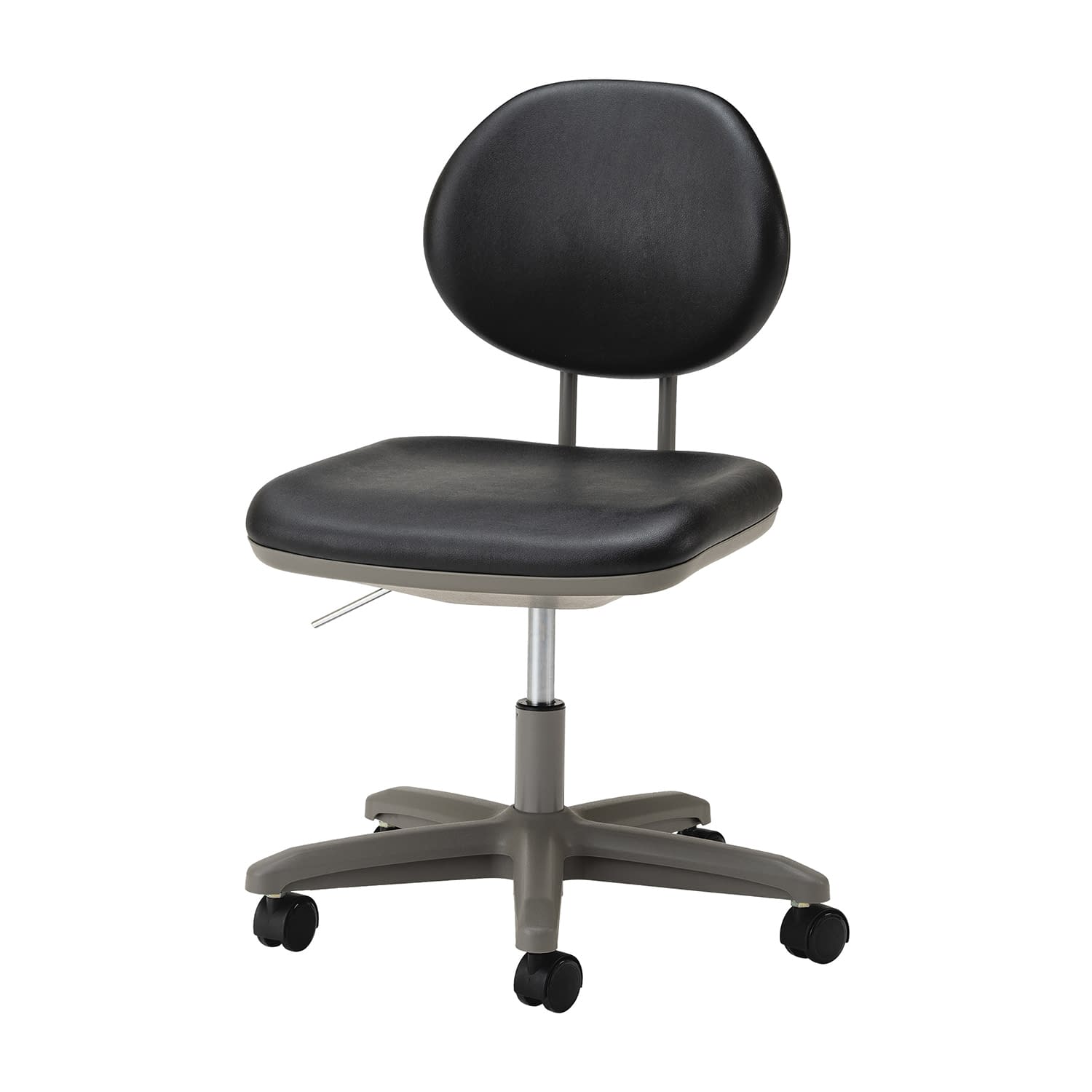 導電チェア 足掛けリング無 25-2568-00 ノーリツイス TE-EL6L-Z(ブラック)