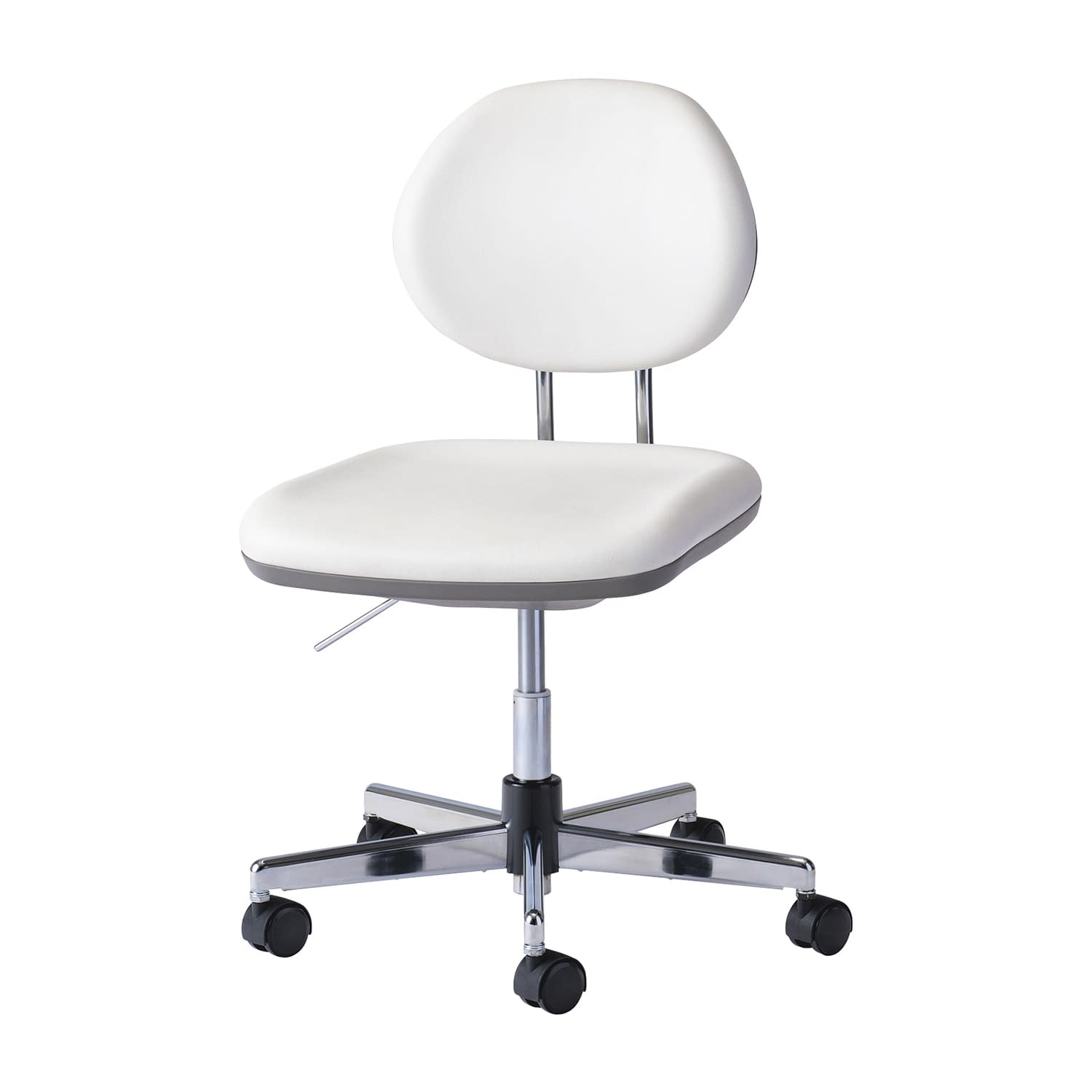 導電チェア 足掛けリング無 25-2568-03 ノーリツイス TSW-EH6-Z(ホワイト)