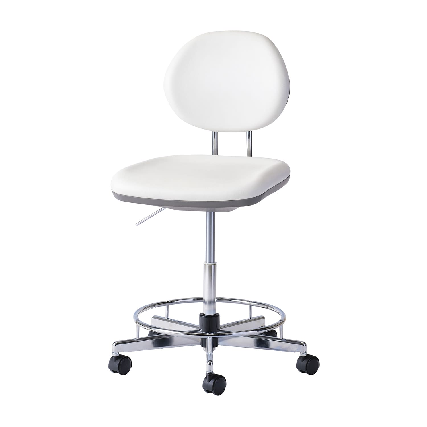 足掛リング付導電チェア 足掛けリング付 25-2568-05 ノーリツイス TSW-EH6R-Z(ホワイト)