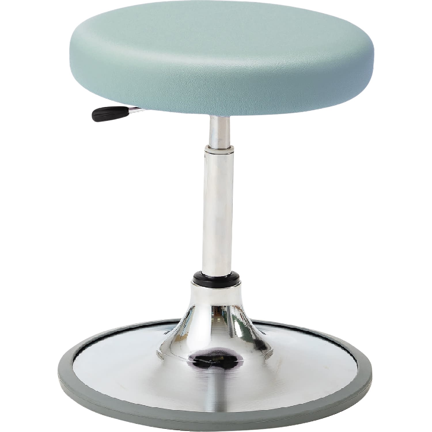 マツヨシ クランケチェア(背なし) 診察椅子 25-3017-0104 ミントグリーン MATSUYOSHI