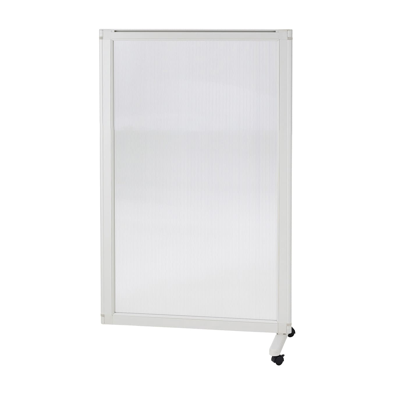 ポリカーボネートパネル(増連・安定脚 増連キャスター安定脚1個付 スクリーン(衝立) 25-3019-01 MATSUYOSHI EP-E1509A(W90XH150)