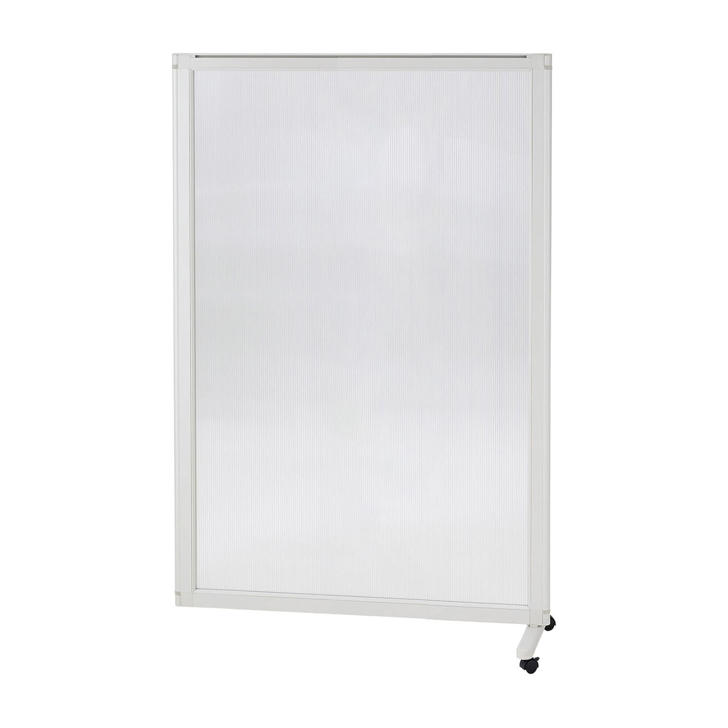 ポリカーボネートパネル(増連・安定脚 増連キャスター安定脚1個付 スクリーン(衝立) 25-3019-10 MATSUYOSHI EP-E1812A(W120XH180)