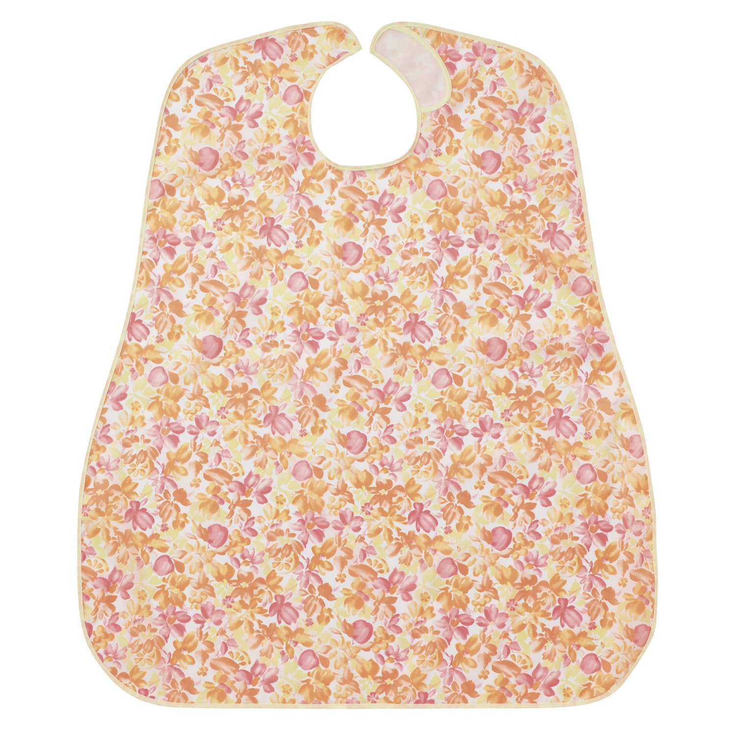 食事用エプロン 25-2559-0005 フルーツオレンジ 日本エンゼル 6060A